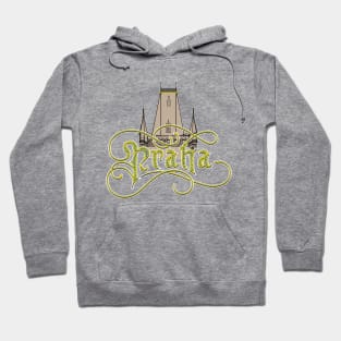 Gold Prague. Praha. Hoodie